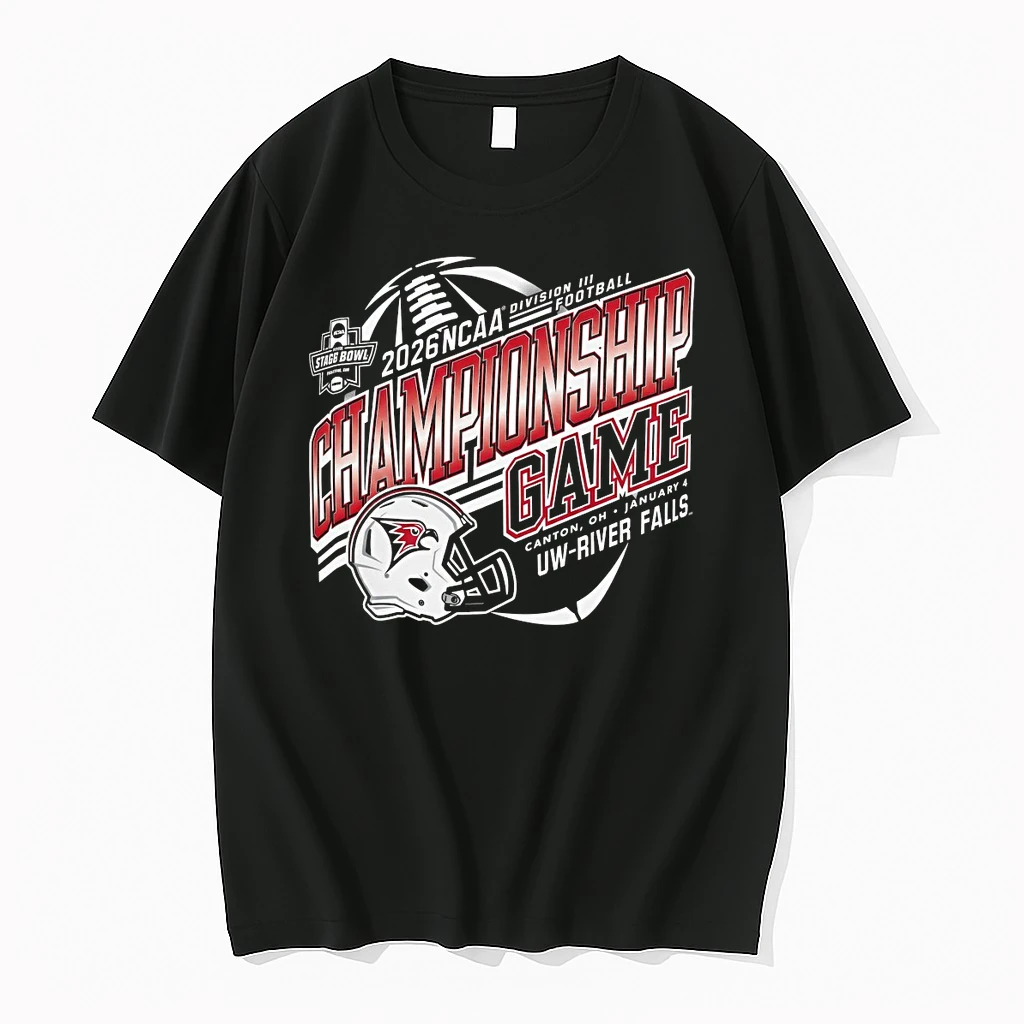 2026 Ncaa Division Iii Football Stagg Bowl Championship Game Canton Oh January 4 Uw River Falls Shirts