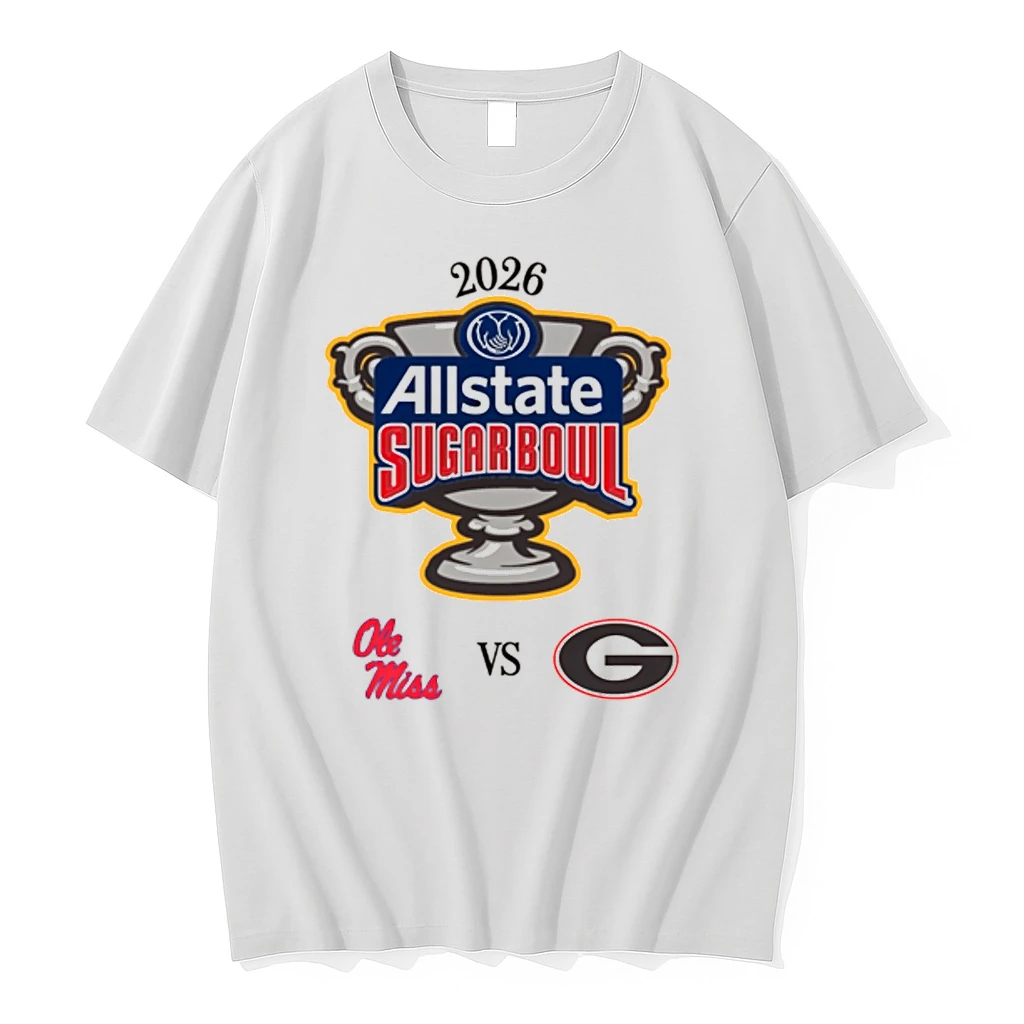 2026 Sugar Bowl All State Ole Miss Rebels Vs Georgia Bulldogs Shirts