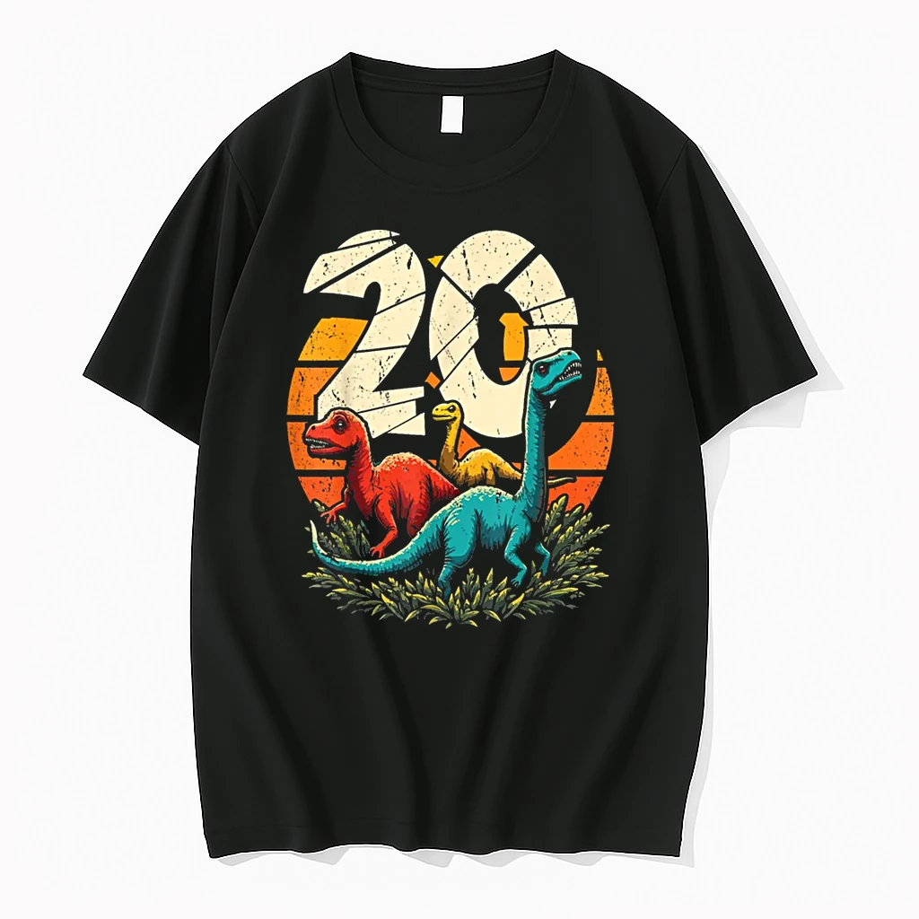 20th Birthday Trex Dinosaur 20 Year Old Shirts
