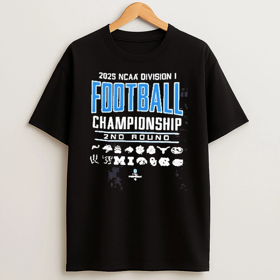 2nd Round 2025 Ncaa Di Football Championship Shirts
