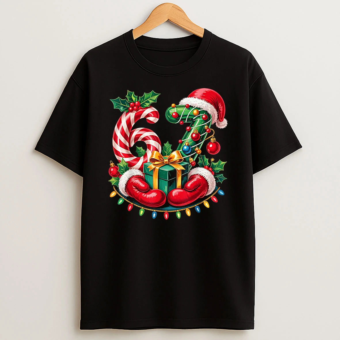 6 7 Meme 67 Gen Alpha 6 7 Hands Family Christmas Shirts