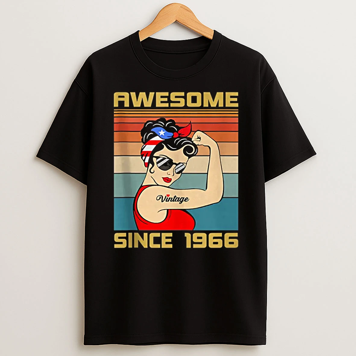 60th Birthday Gift 60 Years Old Retro Vintage 1966 Shirts