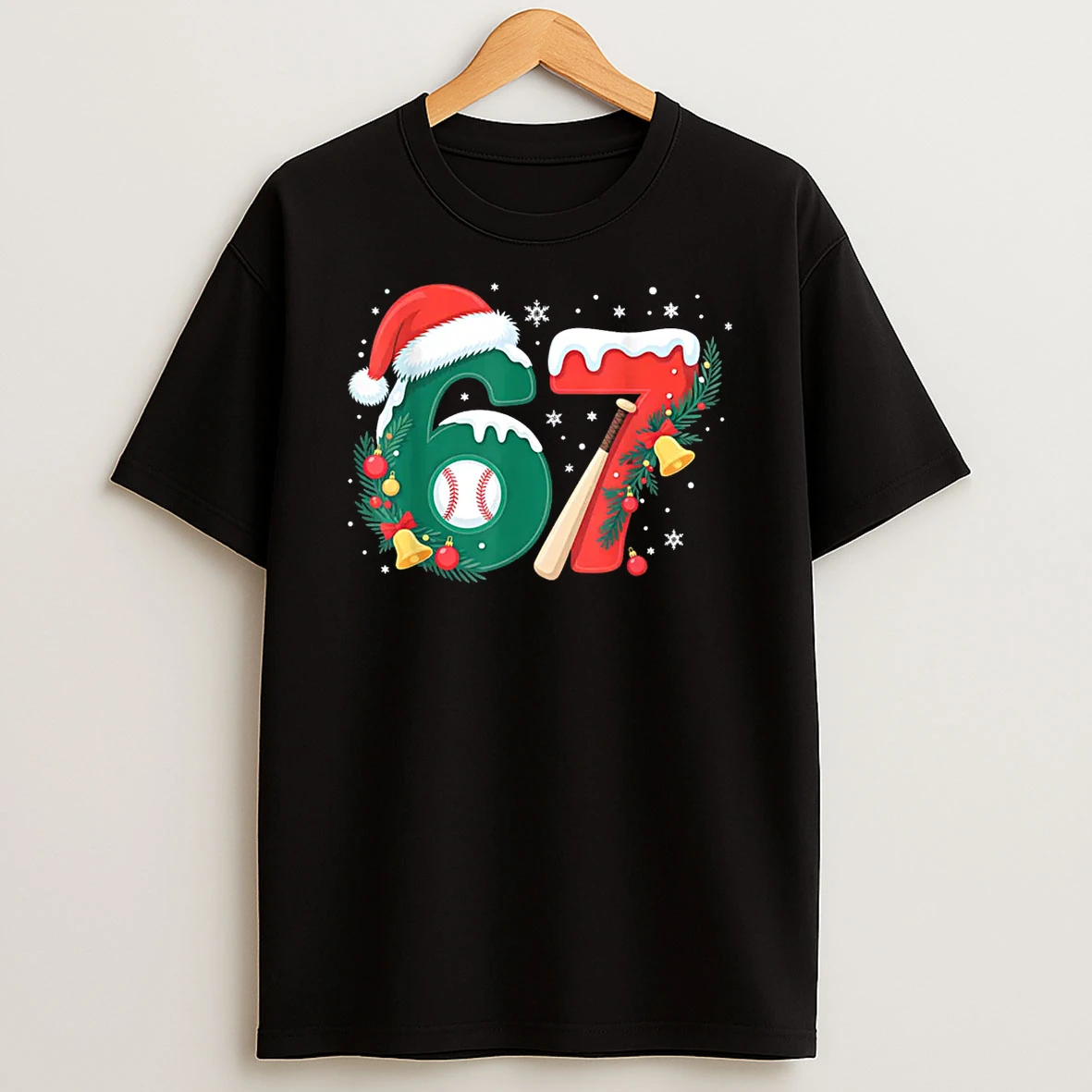 67 Christmas Baseball 6 7 Meme Boys Six Seven Christmas Shirts