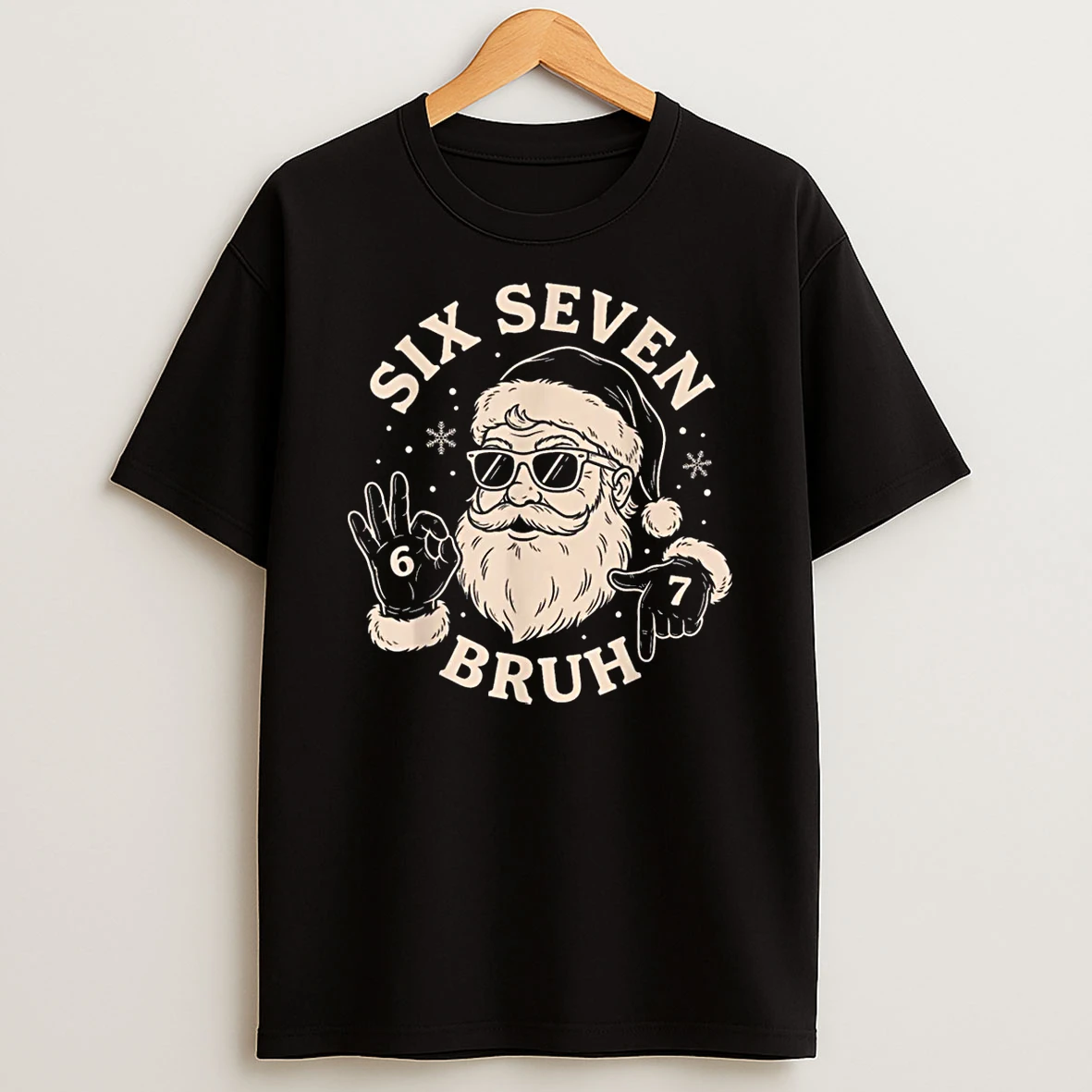 67 Six Seven Bruh Funny Christmas Santa 6 7 Meme Shirts