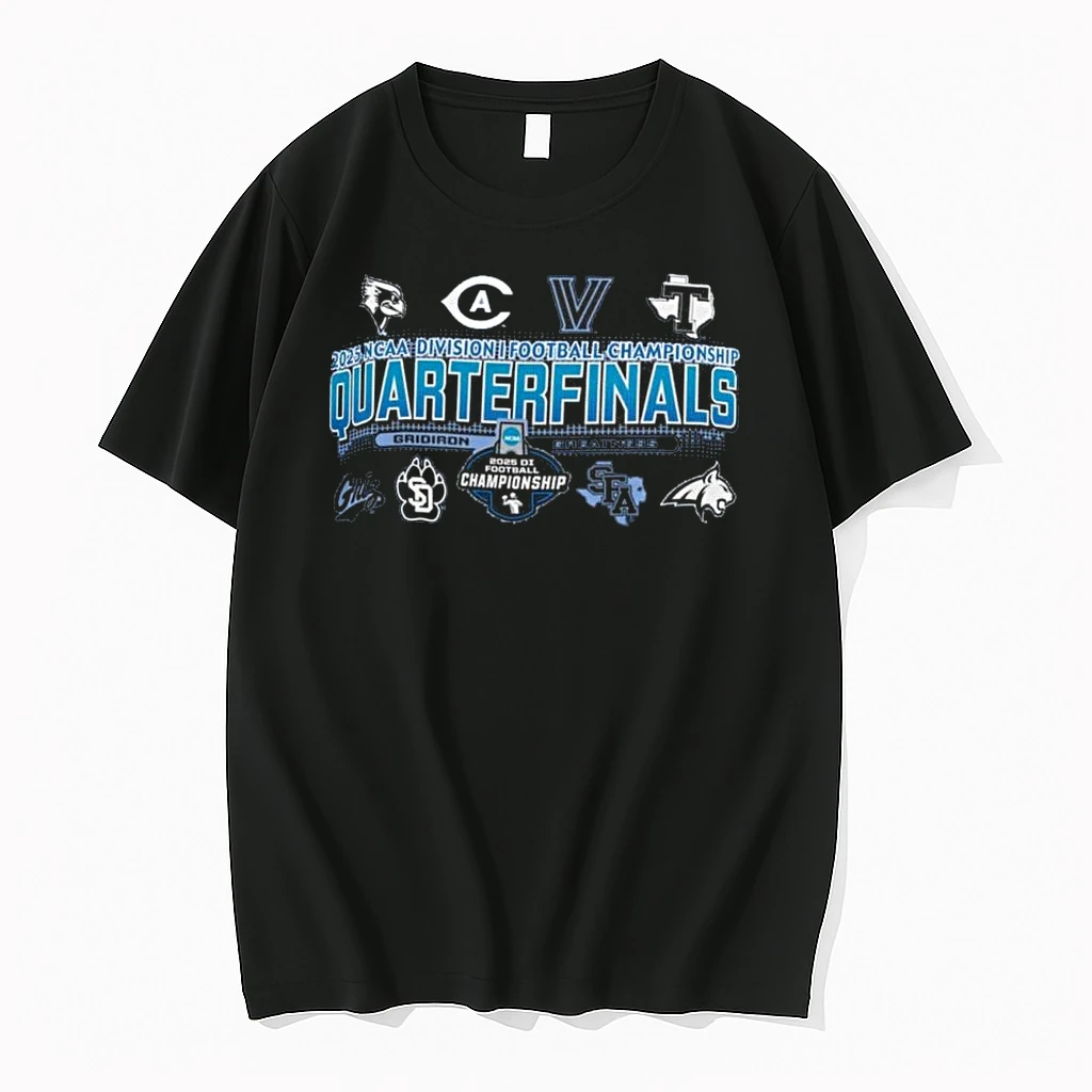 8 Teams 2025 Ncaa Di Football Championship Shirts