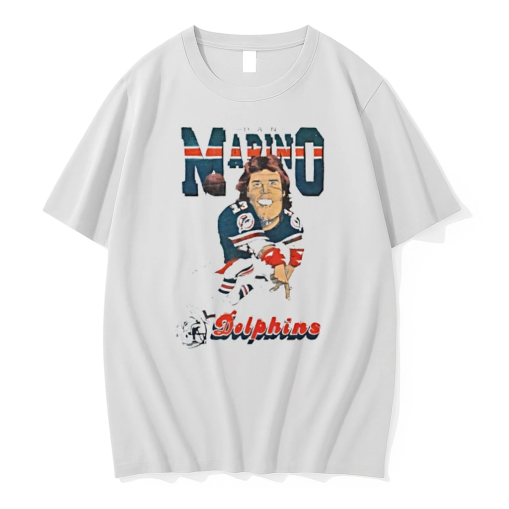 80s Miami Dolphins Dan Marino Caricature Shirts