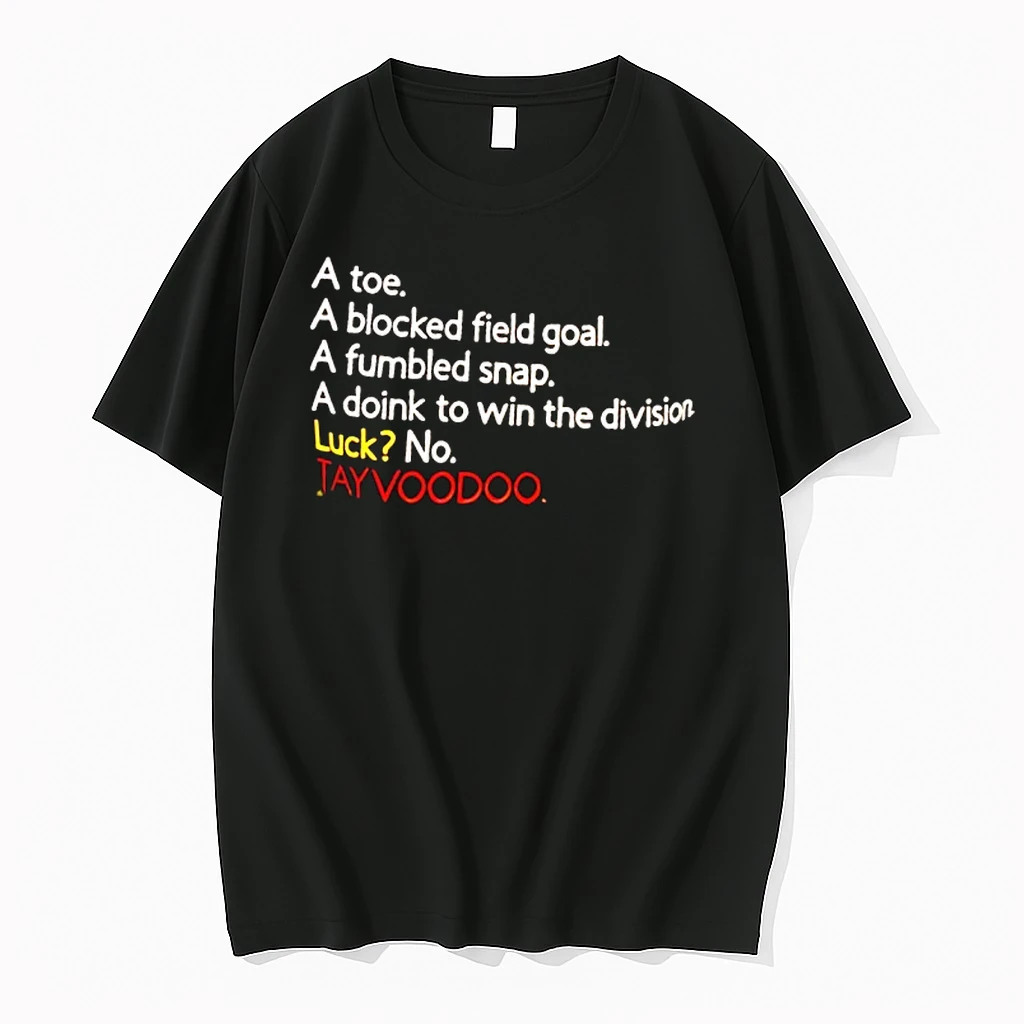 A Toe A Blocked Field Goal A Fumbled Snap A Doink To Win The Division Luck No Jayvoodoo Shirts