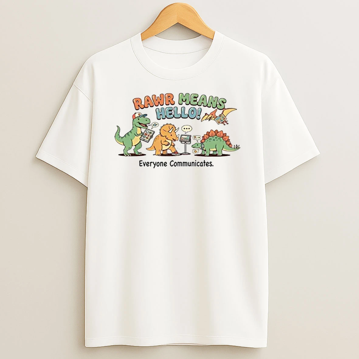 Aac Everyone Communicates Shirts