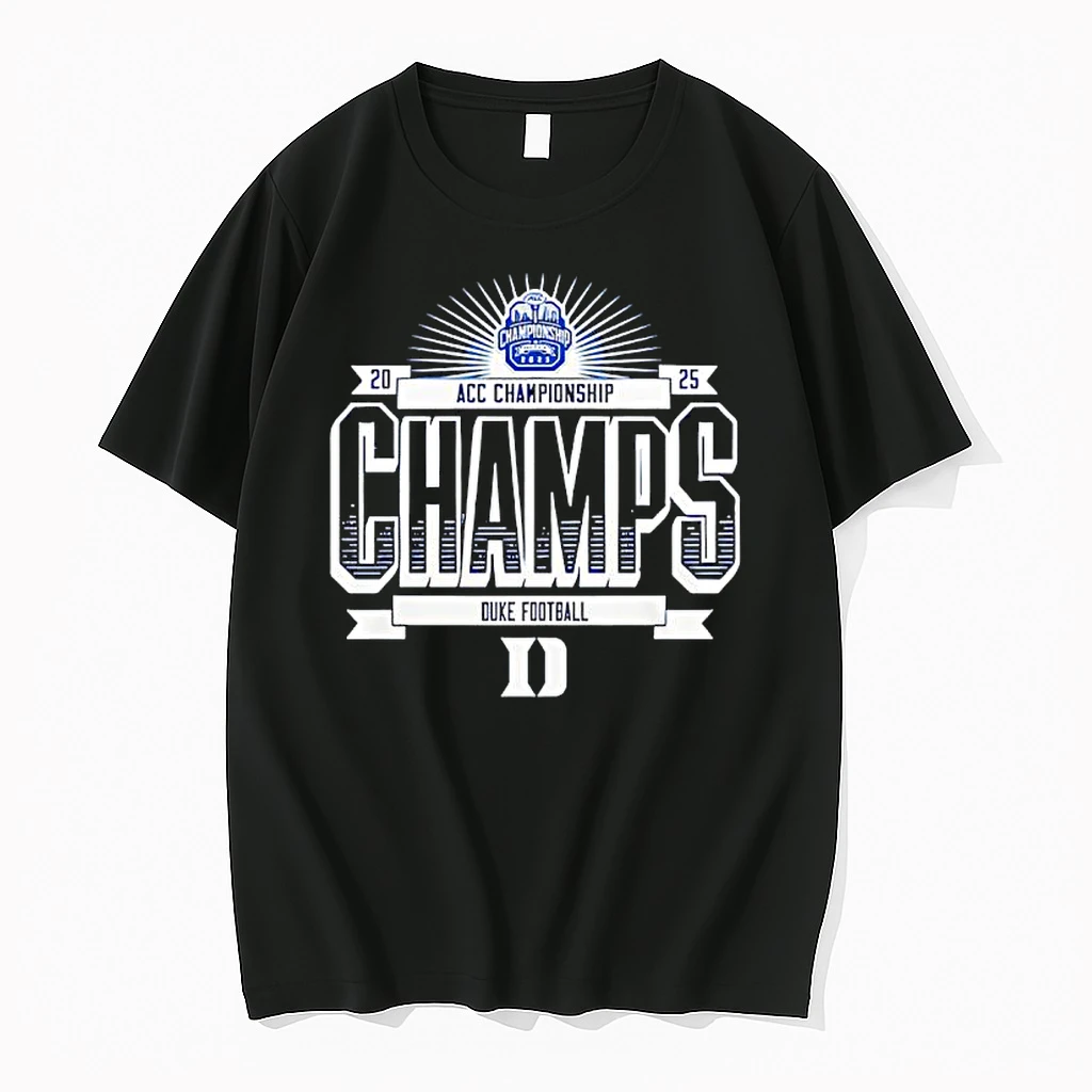 Acc Championship 2025 Champs Duke Football Shirts