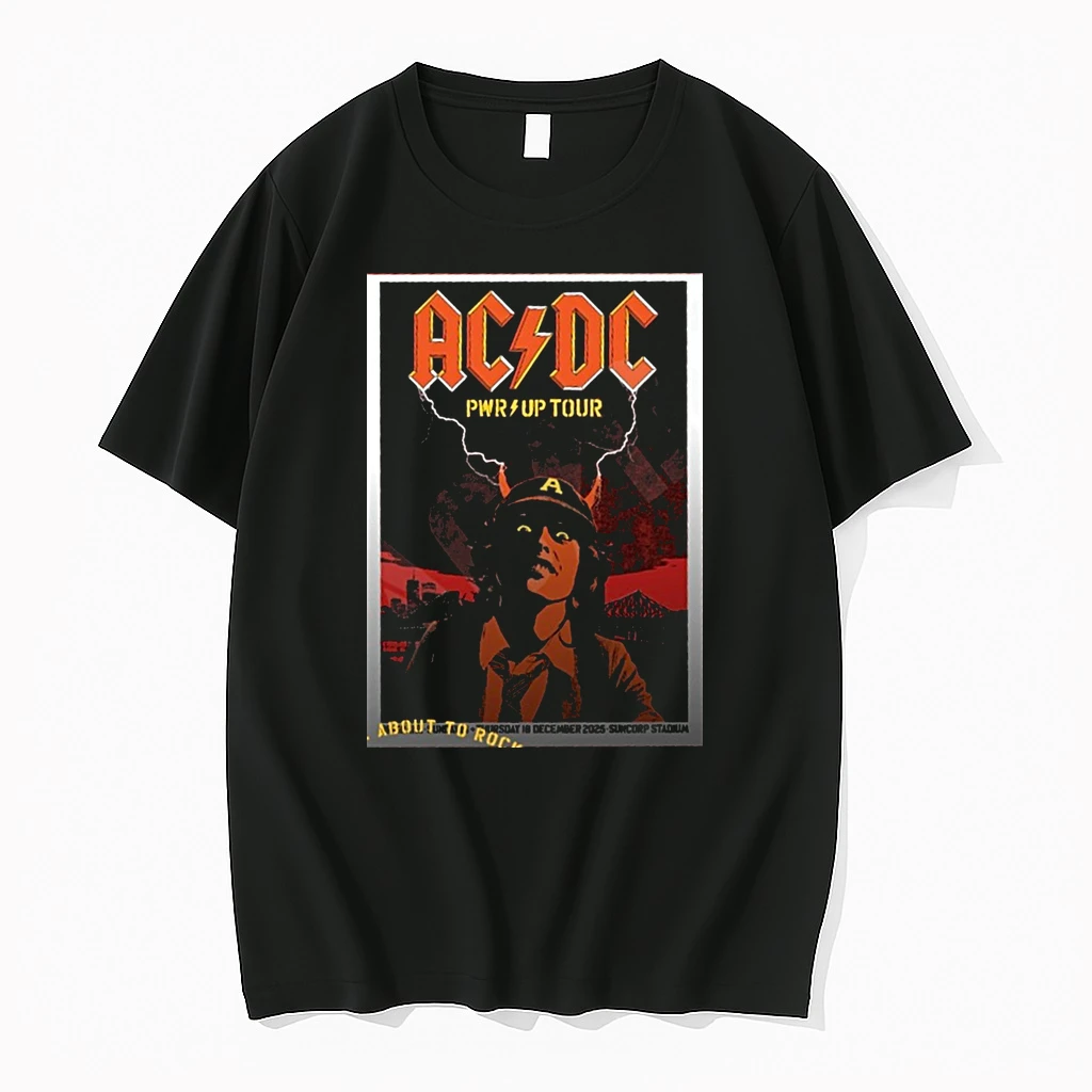 Acdc Pwr Up Tour December 14 2025 Suncorp Stadium Brisbane Shirts