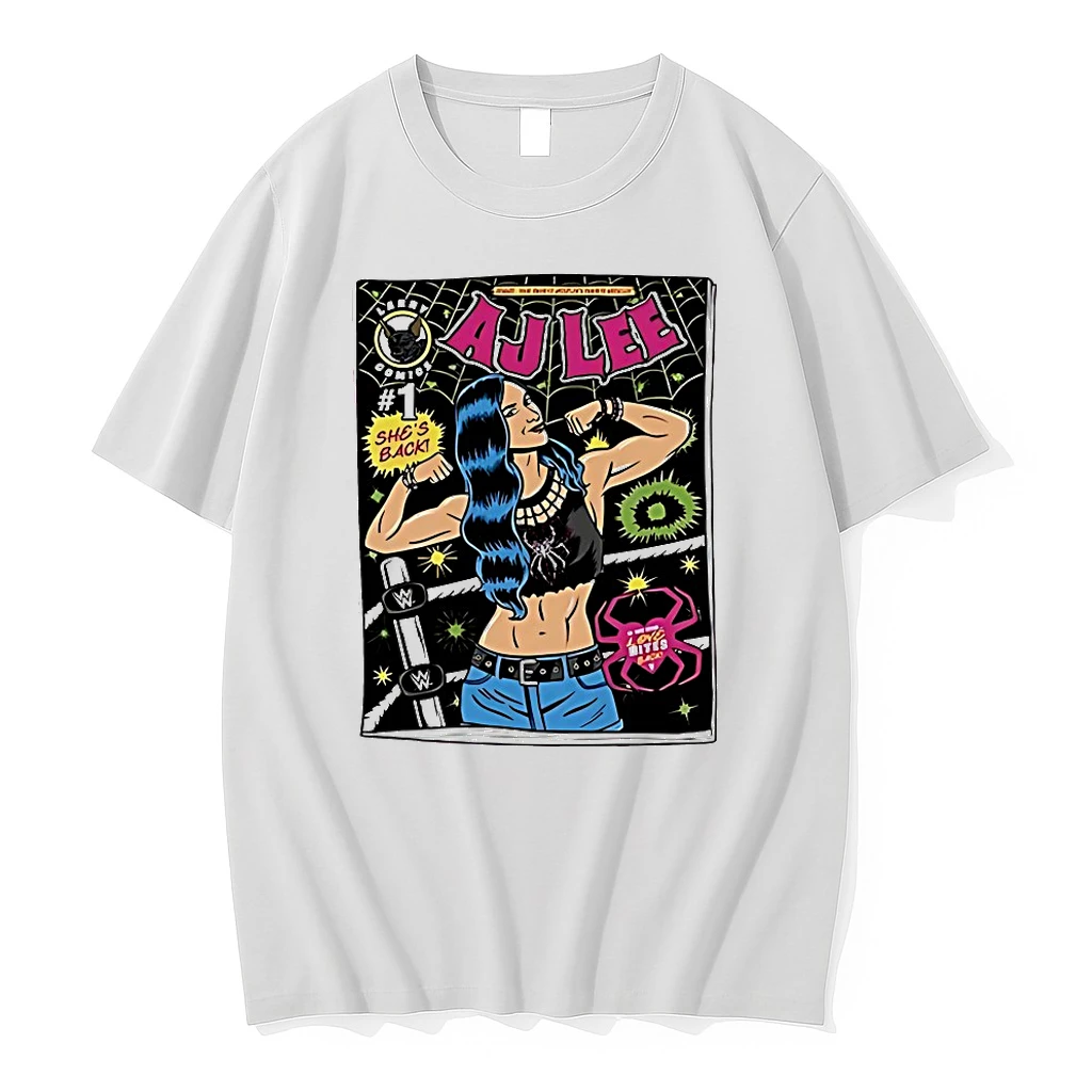 Aj Lee Wwe Shes Back Comic Shirts