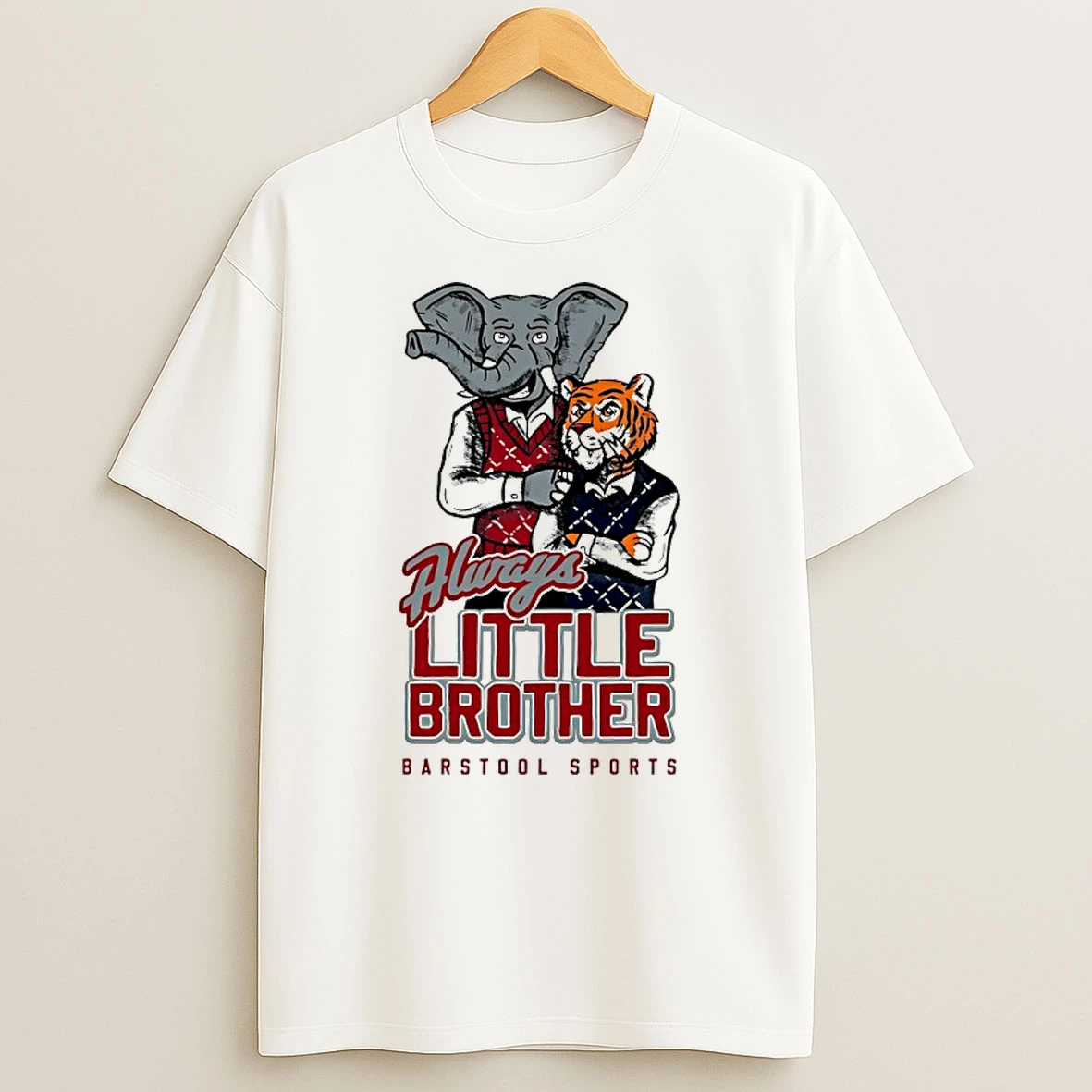 Al Always Little Brother Mascots Crimson Tide Elephant Aubie The Tiger Shirts