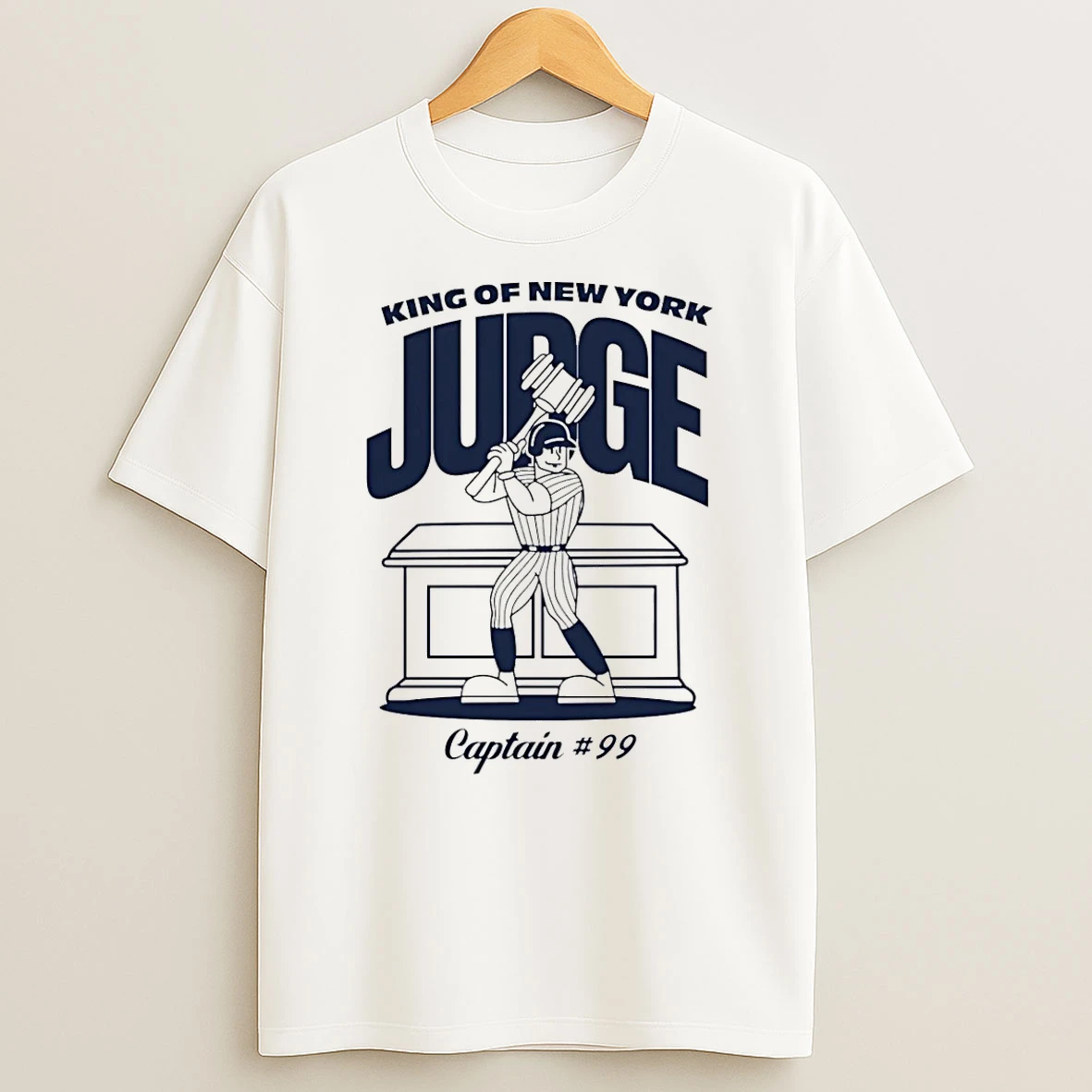 Aaron Judge New York Yankees Captain 99 Superstar Cartoon Shirts