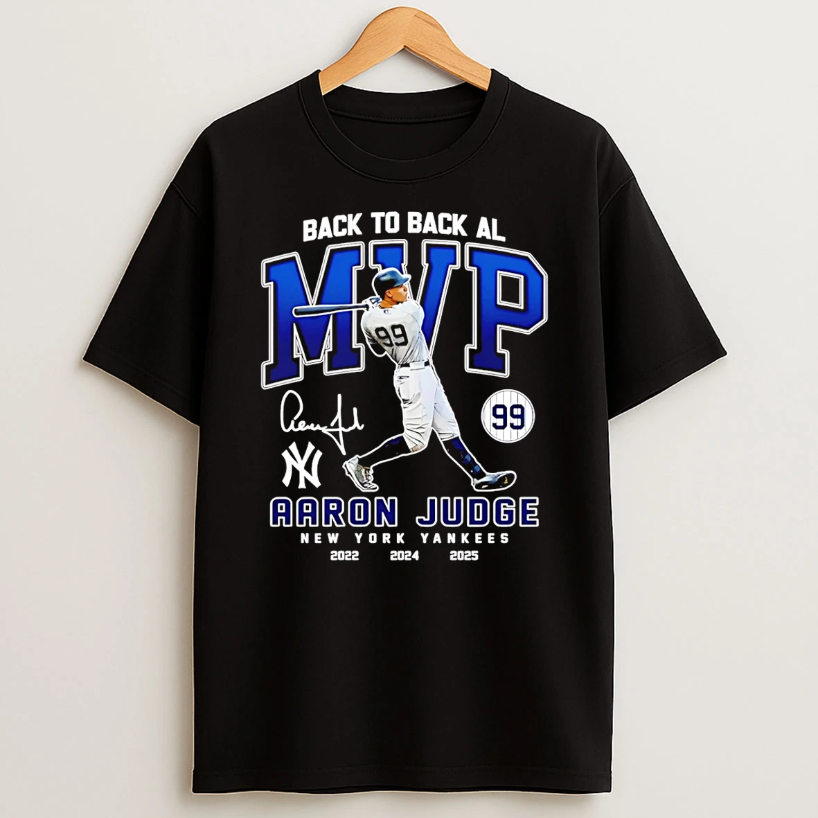 Aaron Judge Back To Back Al Mvp 2 Time Shirts