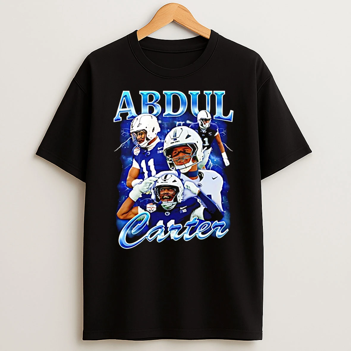 Abdul Carter New York Giants Player Collage Shirts
