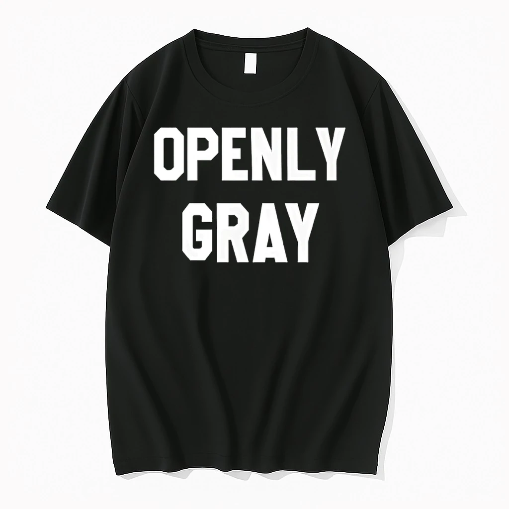 Adrianne Curry Wearing Openly Gray Shirts
