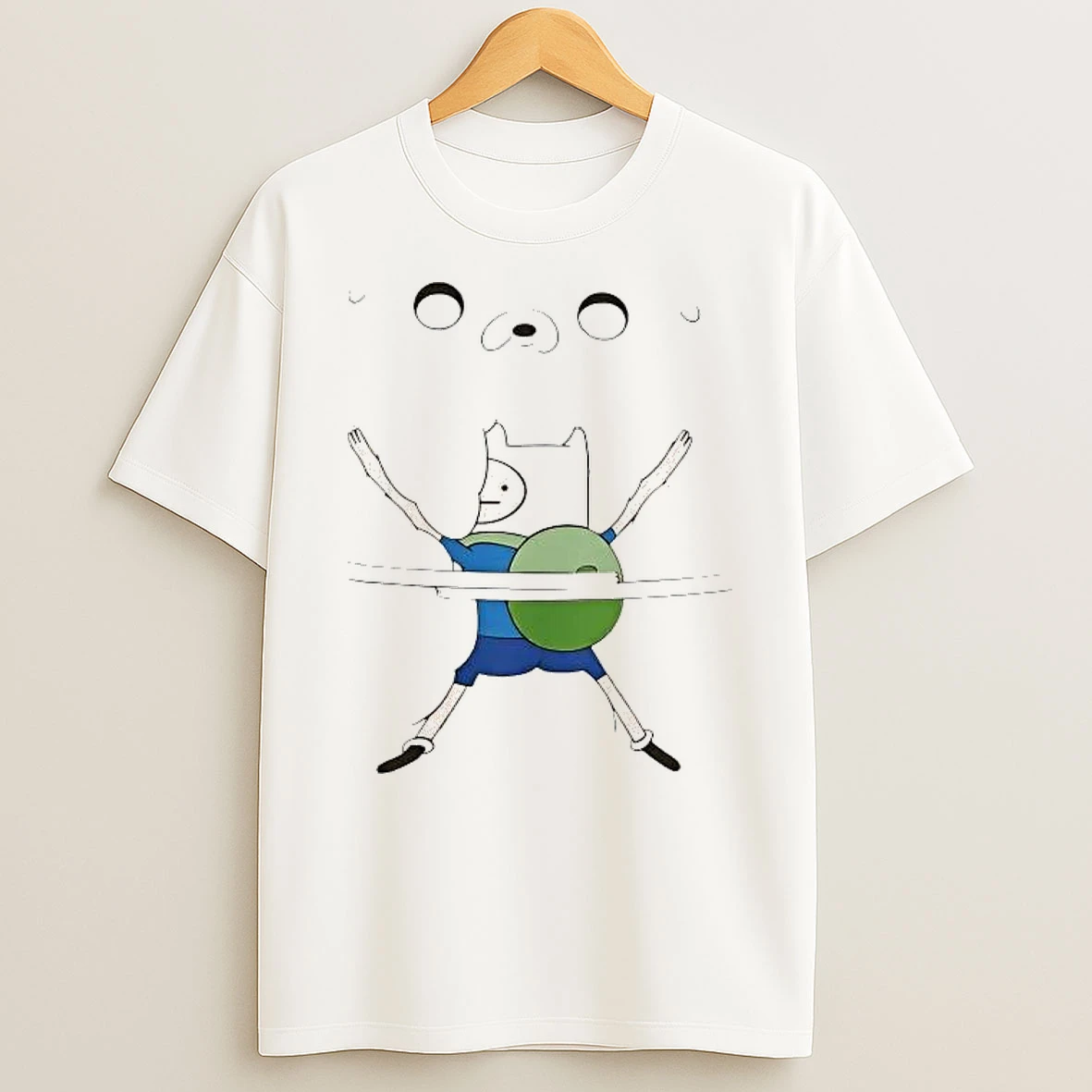 Adventure Time Finn The Human Hug Boobs The Dog Shirts