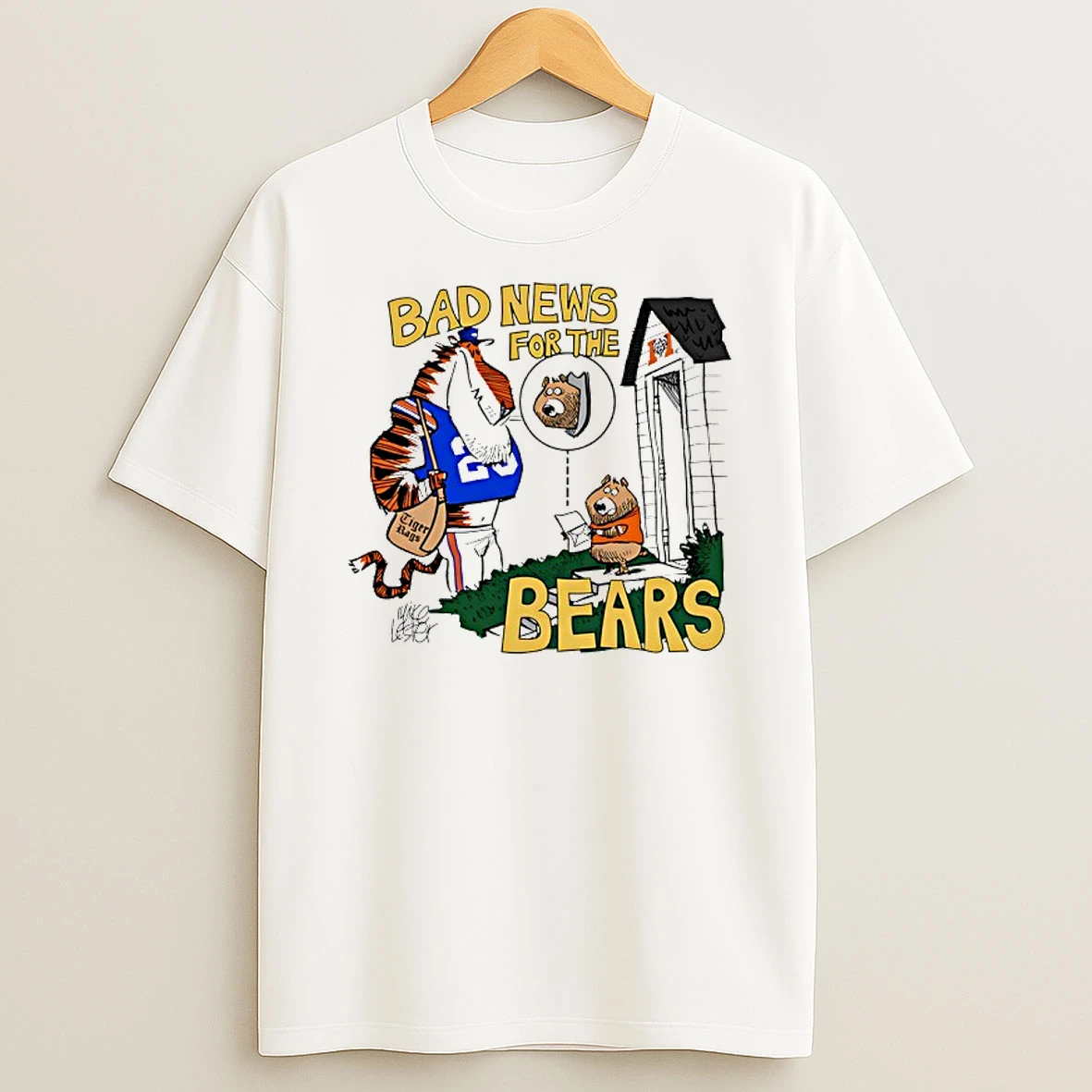 Alabama Crimson Tide Auburn Tigers Bad News For The Bears Shirts