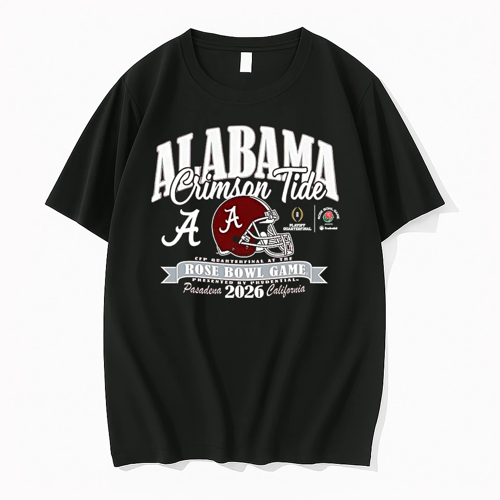 Alabama Crimson Tide Cfp 2026 Rose Bowl Shirts