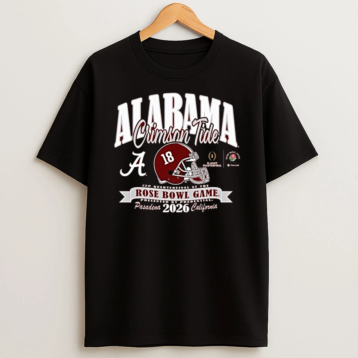 Alabama Crimson Tide College Football Playoff 2026 Rose Bowl Game Shirts