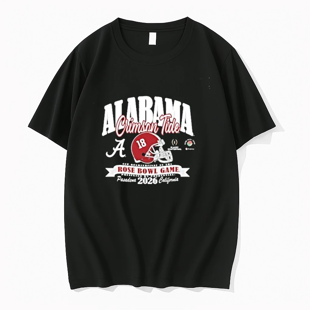 Alabama Crimson Tide College Football Playoff 2026 Rose Bowl Shirts