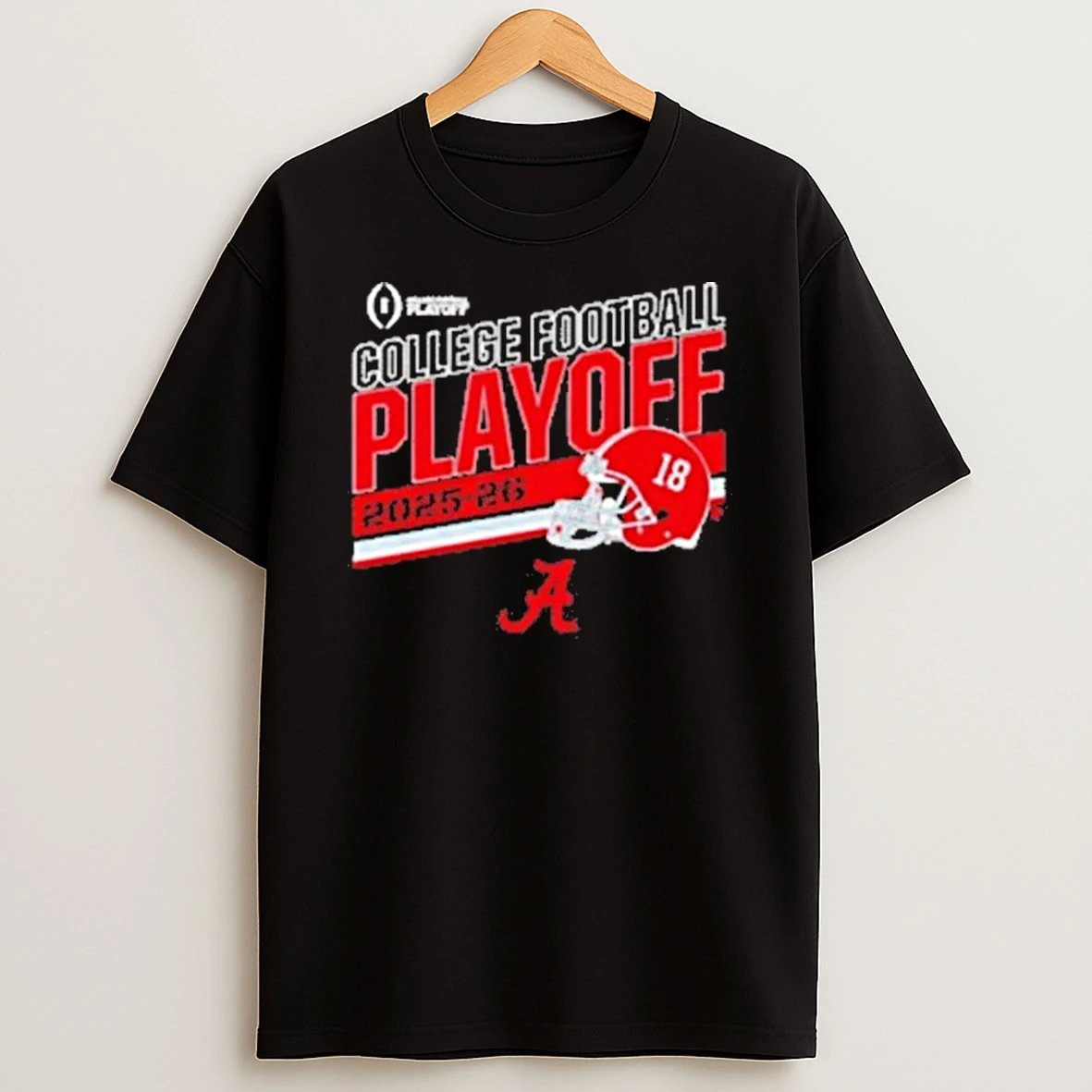 Alabama Crimson Tide Football 2025 College Football Playoff Striped Shirts
