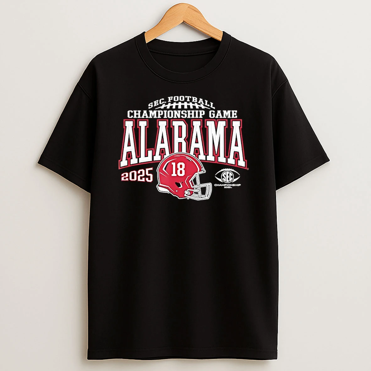 Alabama Crimson Tide Sec Football Championship Game 2025 Shirts