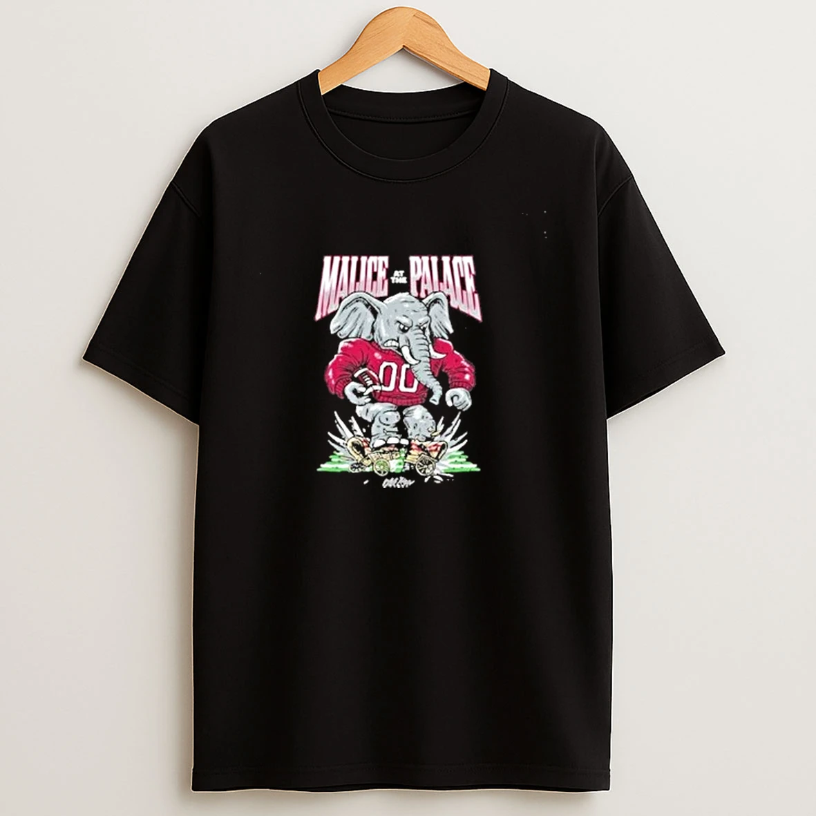 Alabama Rose Bowl Malice At The Palace Elephant Shirts