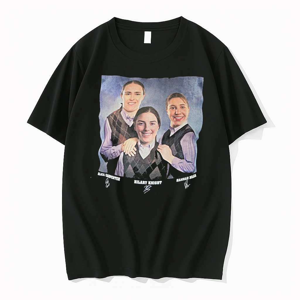 Alex Carpenter Hilary Knight Hannah Bilka Seattle Torrent Hockey Step Sisters Signatures Shirts