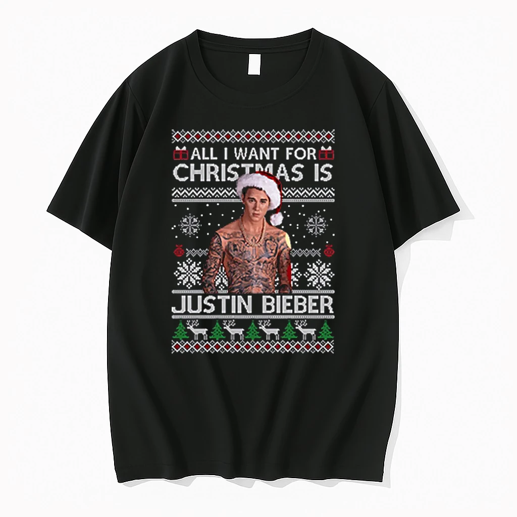 All I Want For Christmas Is Justin Bieber Shirts