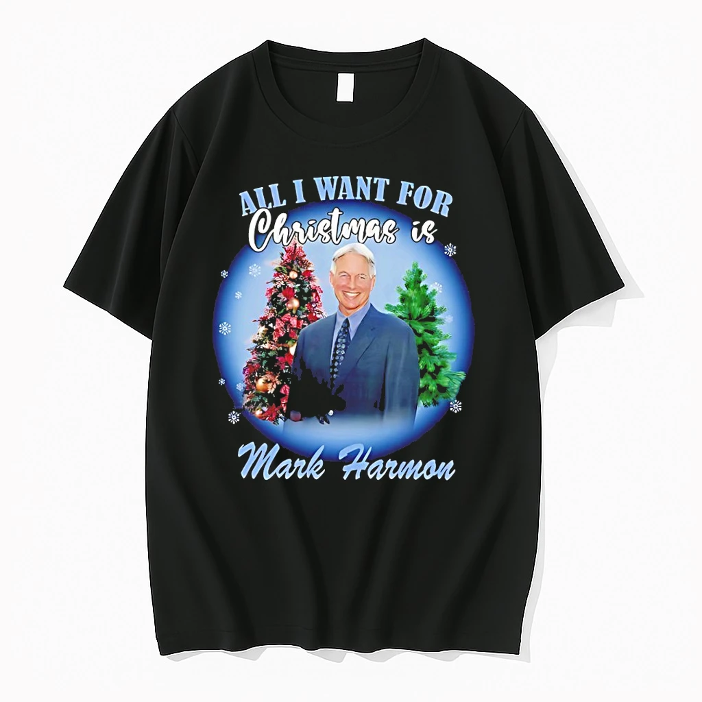 All I Want For Christmas Is Mark Harmon Shirts