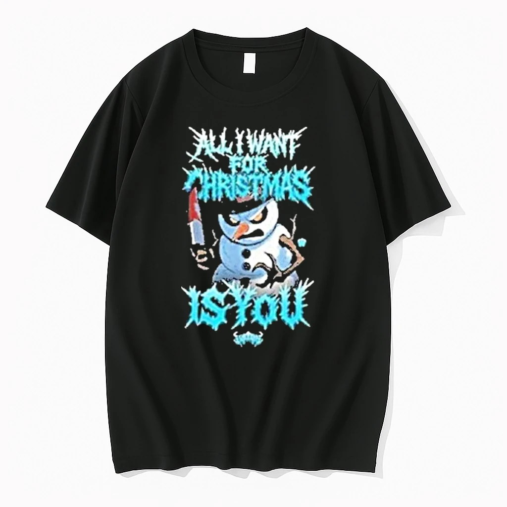 All I Want For Christmas Is You Violent Snowman Xmas 2025 Shirts