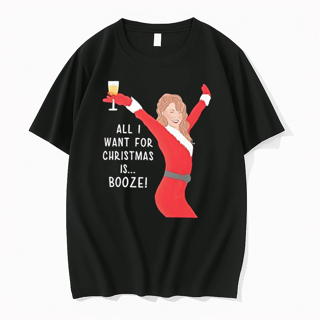 All I Want For Christmas Is Booze Shirts