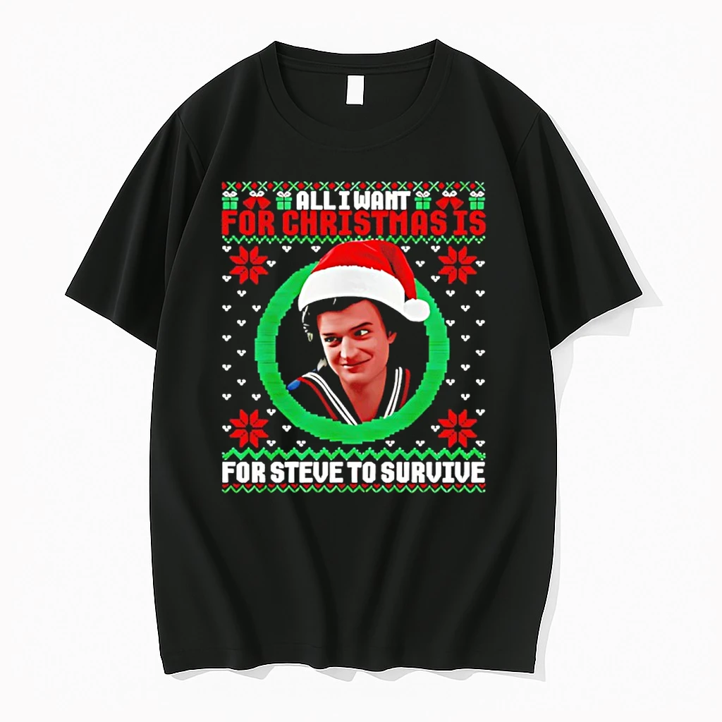 All I Want For Christmas Is Steve Harrington To Survive Stranger Things Shirts