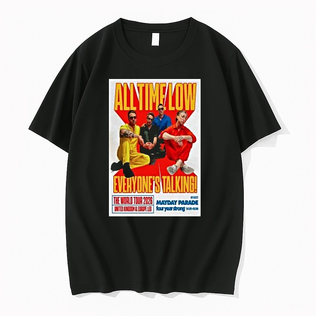All Time Low Everyones Talking Uk And Europe 2026 Shows Shirts
