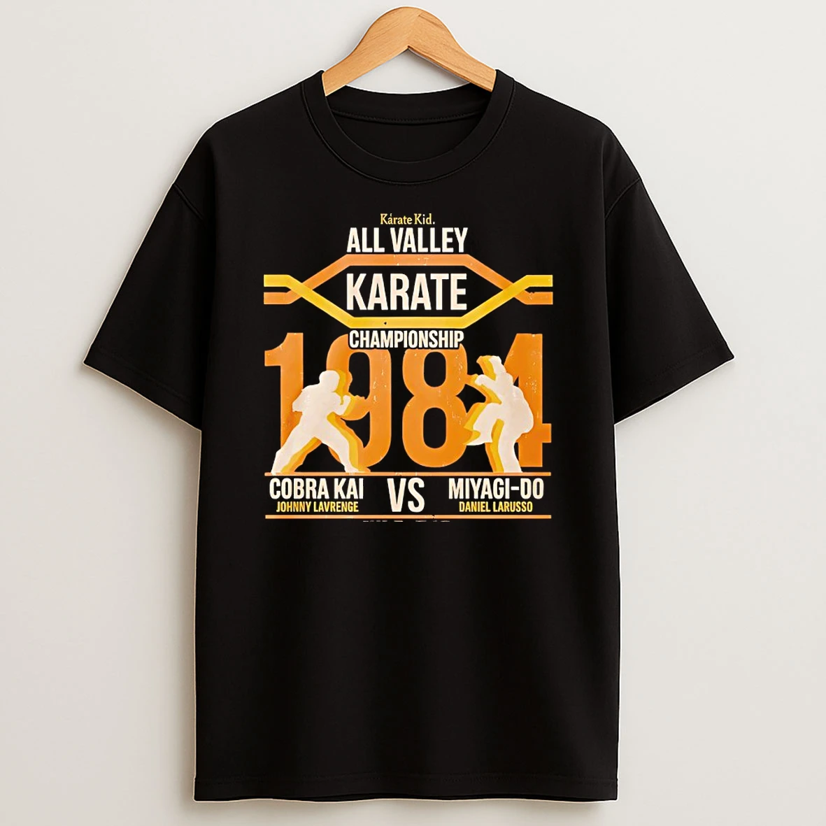 All Valley Karate Championship 1984 Cobra Kai Vs Miyagi Do Karate Kid Shirts