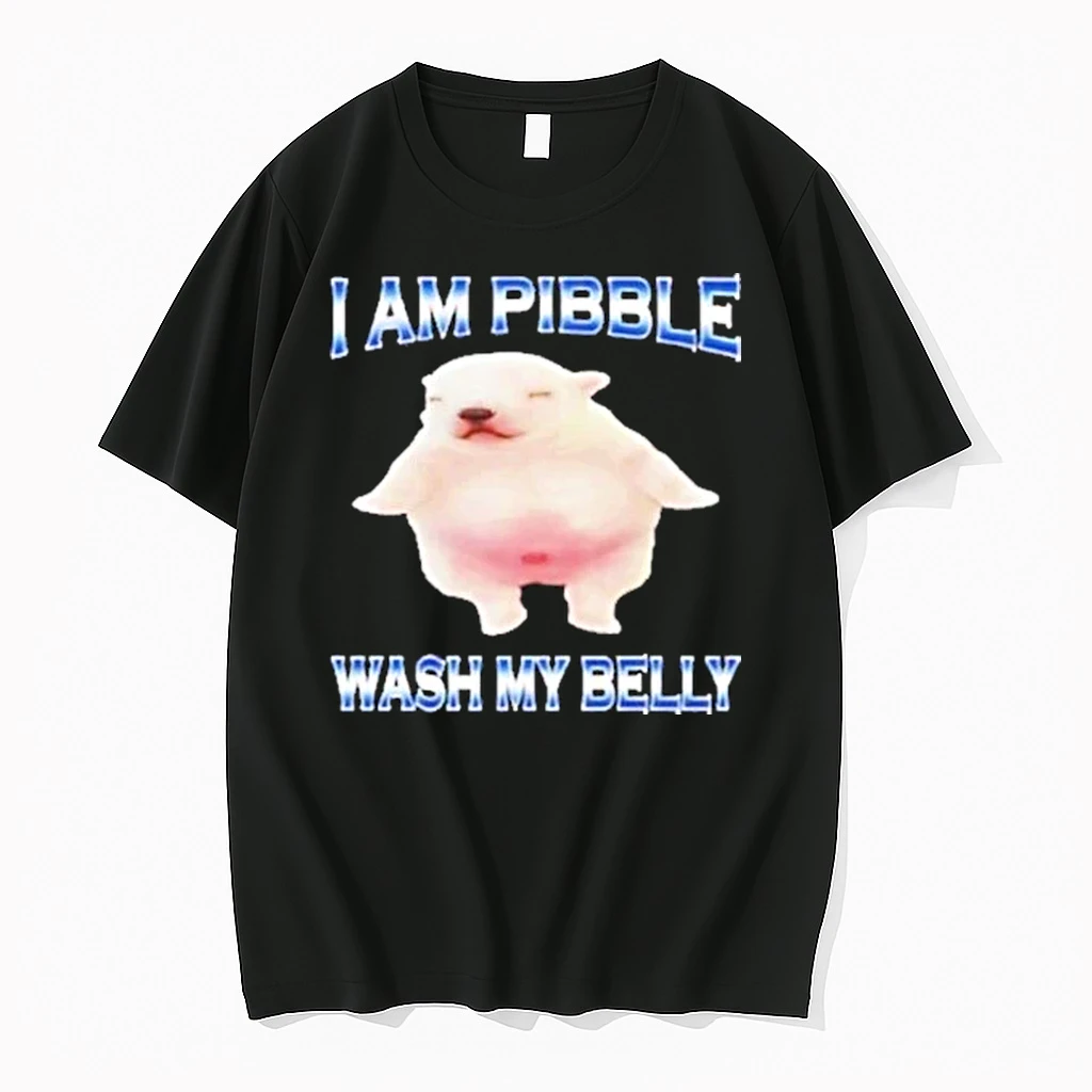 Am Pibble Wash My Belly Funny Dog Clean My Belly Shirts