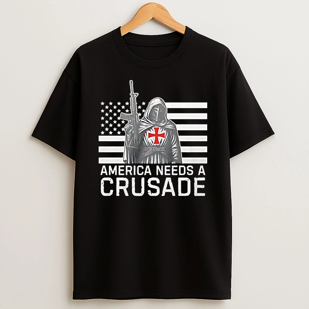 America Needs A Crusade Flag Shirts