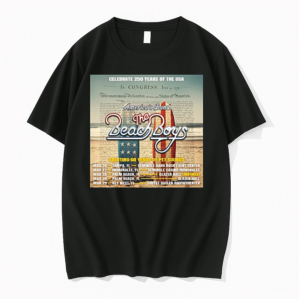 Americas Band The Beach Boys Saluting 60 Years Of Pet Sounds March 26 29 2026 Shirts