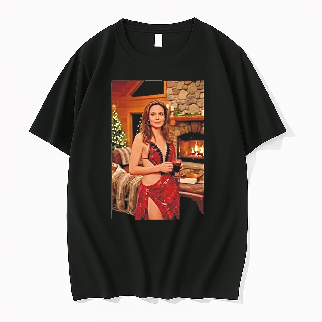Angelina Jolie Wishes All Happy Christmas Shirts