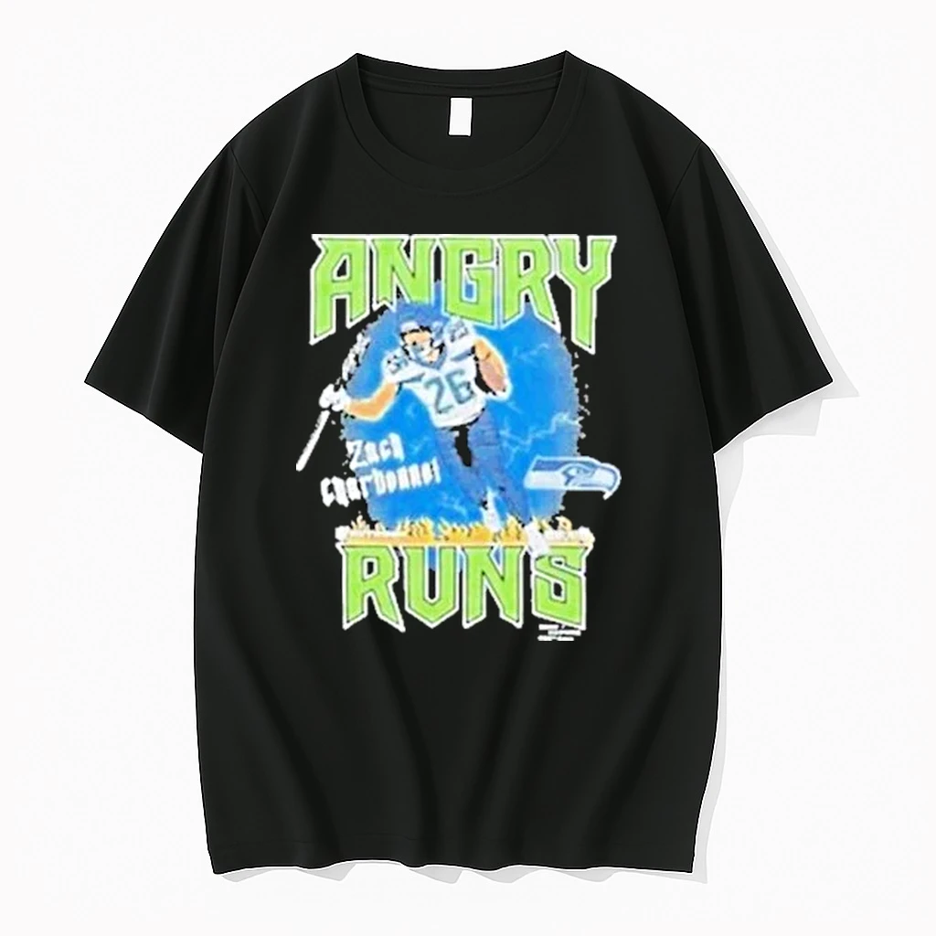 Angry Runs Seattle Seahawks Zach Charbonnet Good Morning Football Nfl Network Shirts