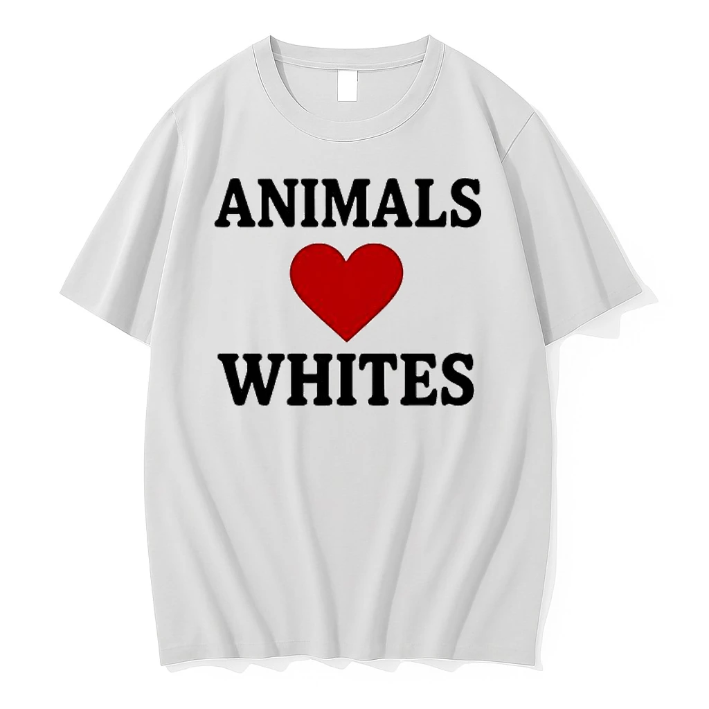 Animals Love Whites I Love Animals Theyre Delicious Shirts