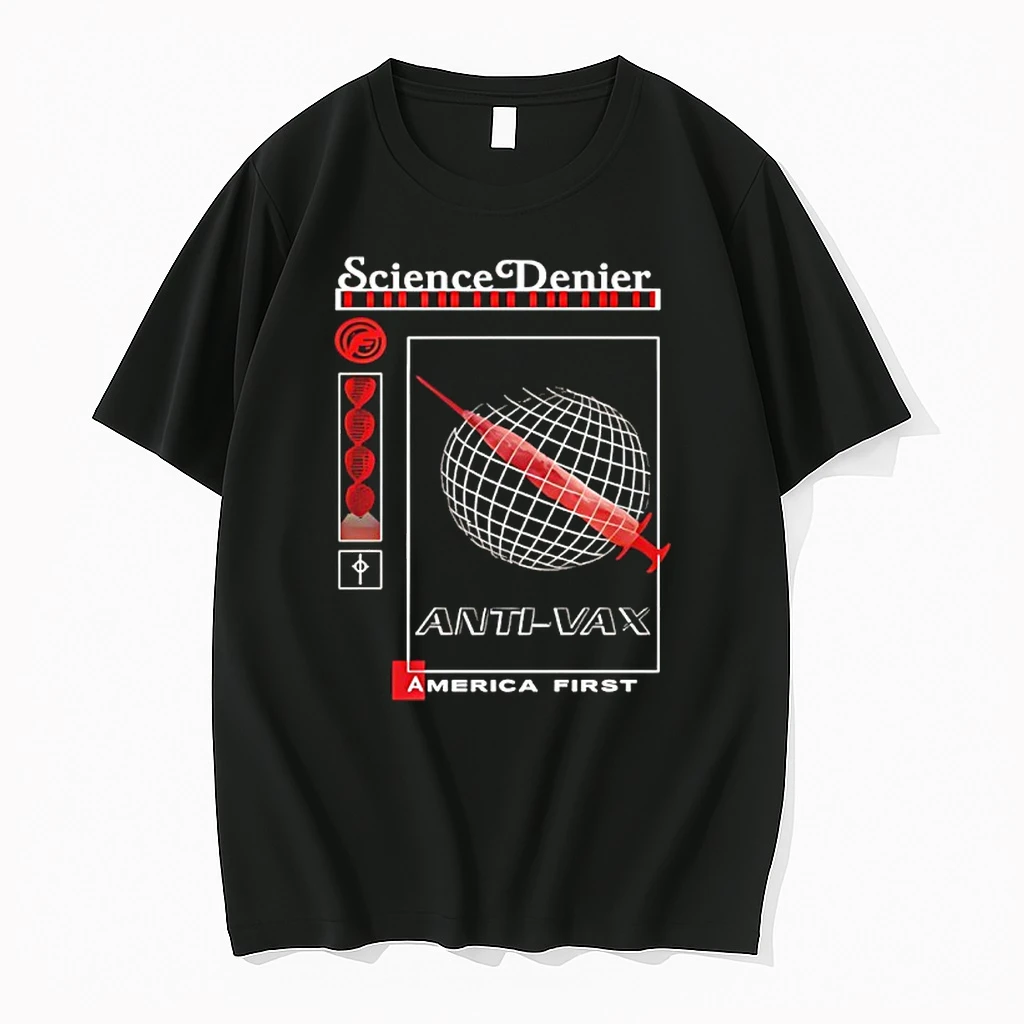 Anti Vax Science Denier America First Shirts