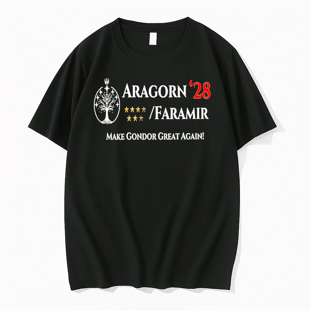 Aragorn Faramir President 2028 Make Gondor Great Again Shirts