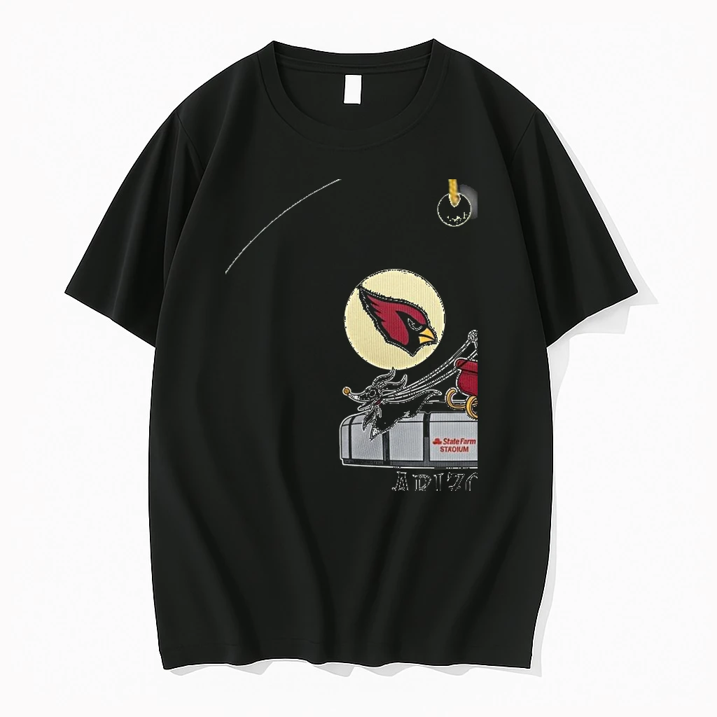 Arizona Cardinals The Nightmare Before Ugly Christmas Jack Skellington 2025 Shirts
