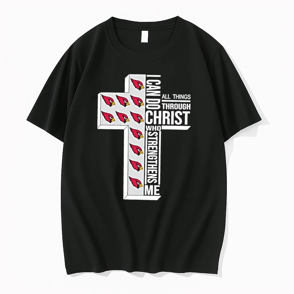 Arizona Cardinals Football X I Can Do All Things Through Christ Who Strengthens Me Shirts