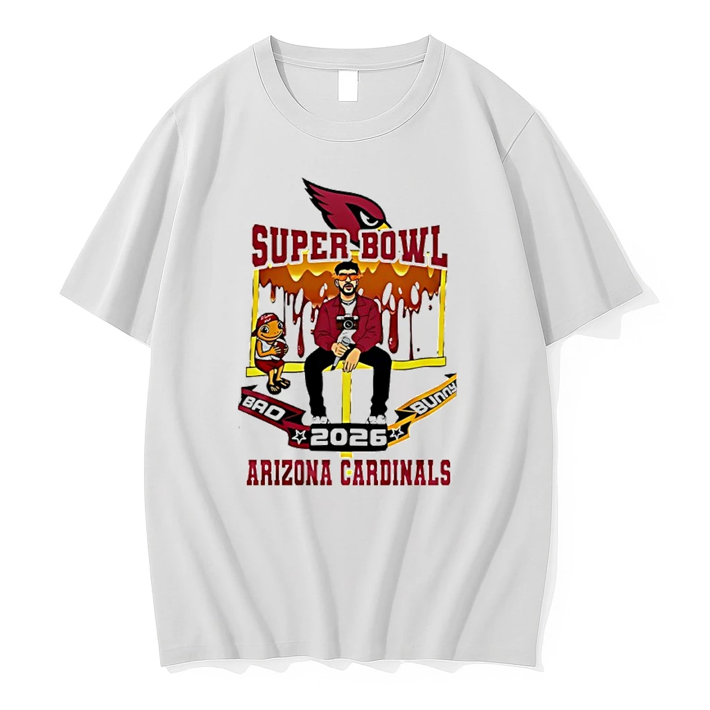 Arizona Cardinals X Bad Bunny Super Bowl 2026 Shirts