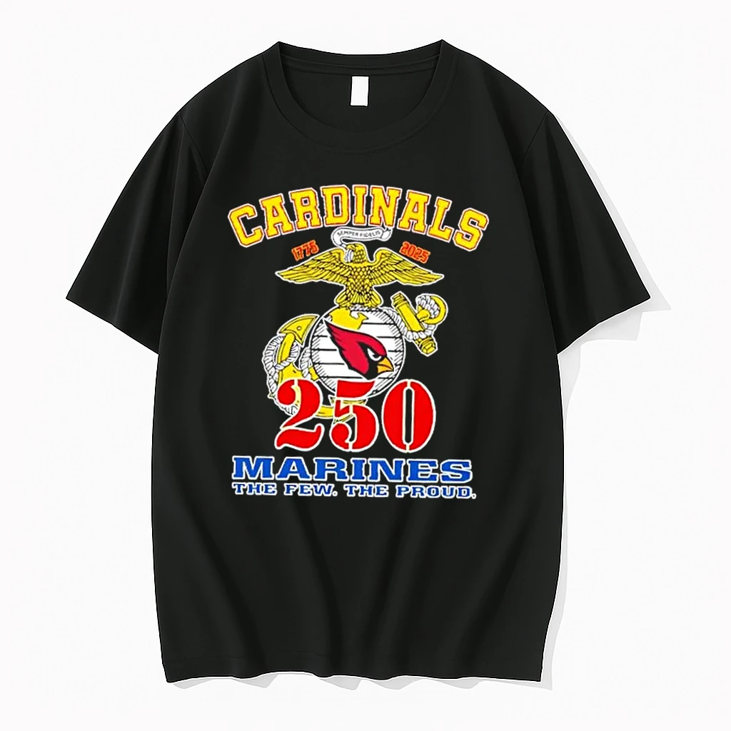 Arizona Cardinals X U S M C 250th Birthday Celebration Shirts