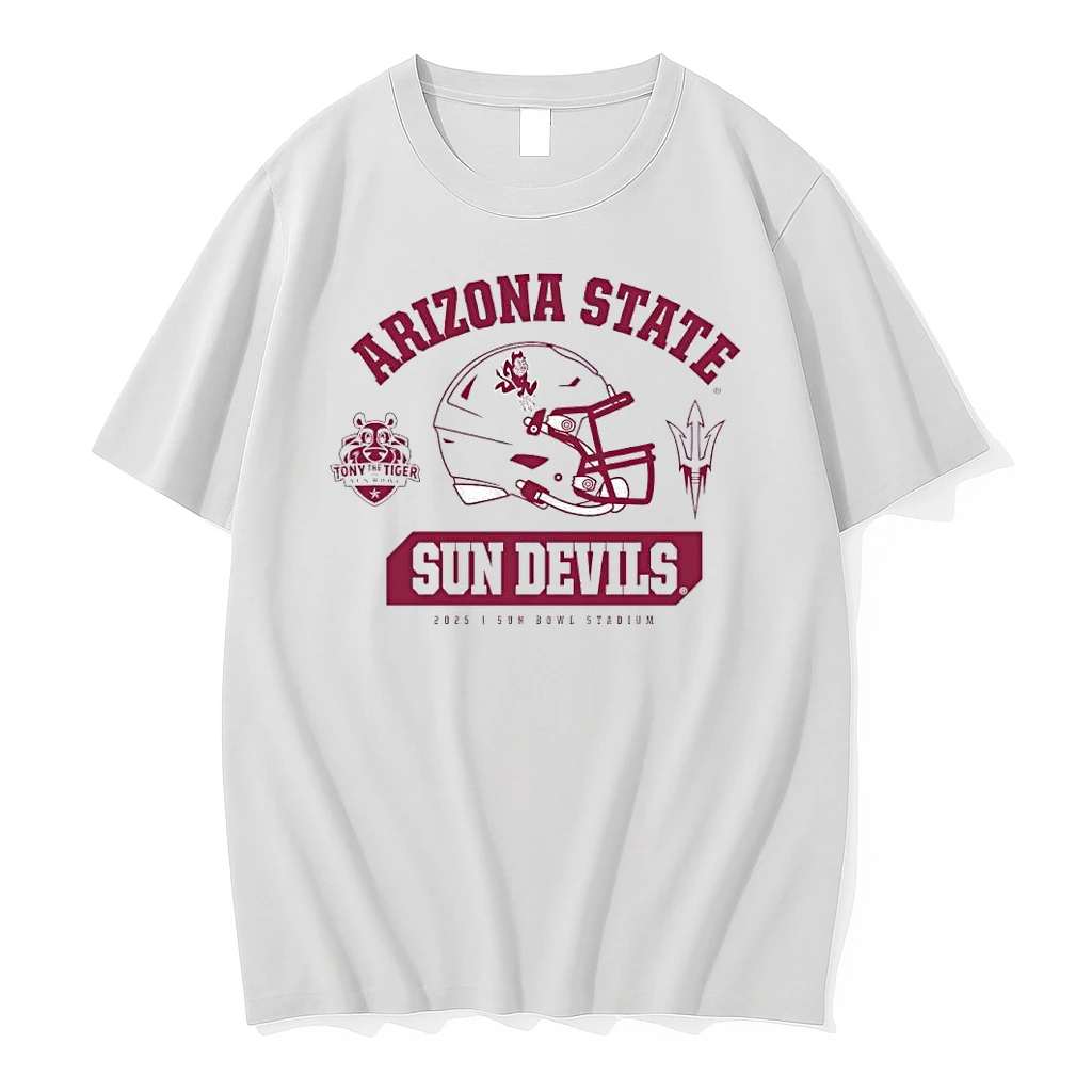 Arizona State Sun Devils 2025 Sun Bowl Helmet Shirts