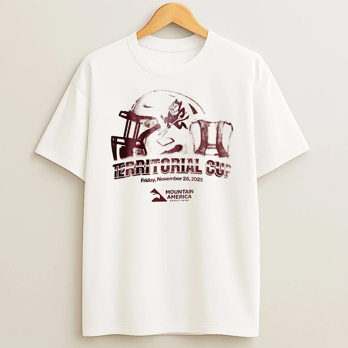 Arizona State Sun Devils Territorial Cup Friday November 28 2025 Mountain America Shirts
